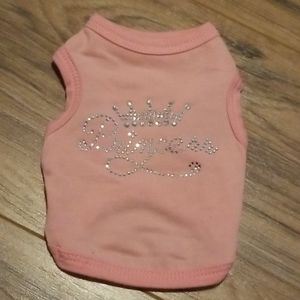 NWOT Princess Tee for Pet
